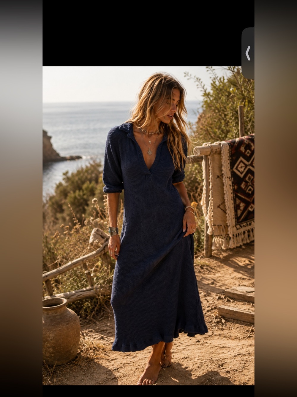 FREE PEOPLE BEACH - FREE PEOPLE, robbed maxi dress!